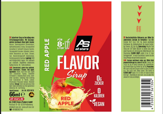 ALL STARS - Flavor Sirup