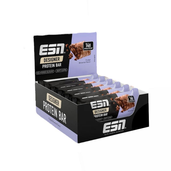 ESN Designer Bar Premium Box, 12 Riegel (45g) (KANN BEI HEISSEN TEMPERATUREN BEI DER LIEFERUNG SCHMELZEN)